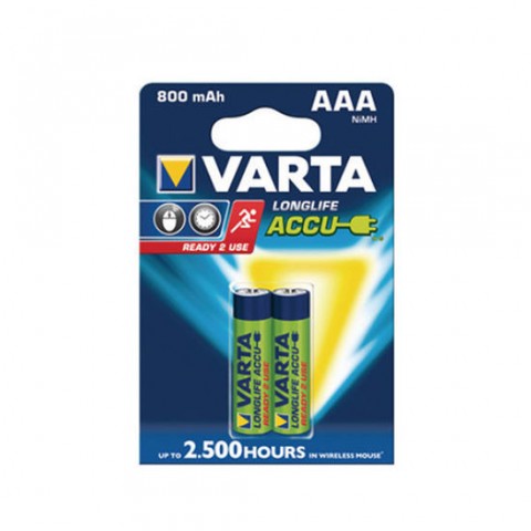 Akumuliatorius AAA (HR03) 1.2V 800mAh Varta (vieneto kaina)